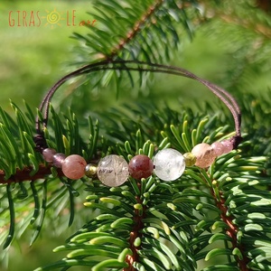 Turmalin zsinórka  - ékszer - karkötő - ásványkarkötő - Meska.hu