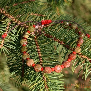 Unakit karkötő  - ékszer - karkötő - ásványkarkötő - Meska.hu