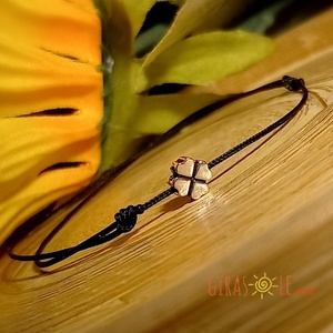 Legyen szerencséd! - minimál zsinórka valódi ezüsttel - Meska.hu