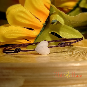 Ti Amo holdkő zsinórka karkötő  - ékszer - karkötő - ásványkarkötő - Meska.hu