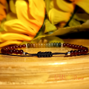 Szivárványos karkötő - ékszer - karkötő - ásványkarkötő - Meska.hu