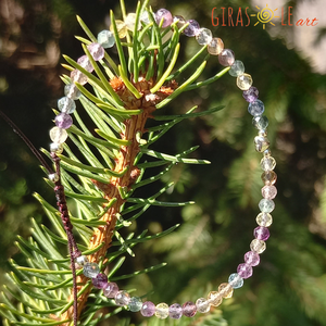 Icipiciszív - fluorit karkötő  - ékszer - karkötő - ásványkarkötő - Meska.hu