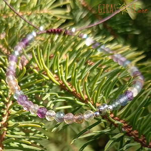 Icipiciszív - fluorit karkötő  - ékszer - karkötő - ásványkarkötő - Meska.hu