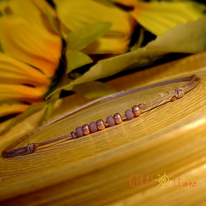 Bokalánc gyöngyökkel  - Meska.hu