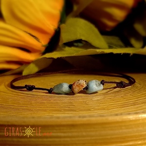 Larimar zsinórka  - Meska.hu