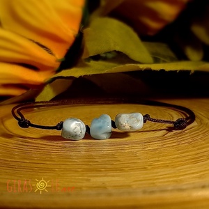 Larimar zsinórka  - Meska.hu
