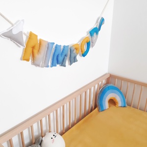 Szivárvány szundipajti 2 - választható színekben (formapárna, egyedi párna) - otthon & életmód - babaszoba, gyerekszoba - gyerek díszpárna - Meska.hu