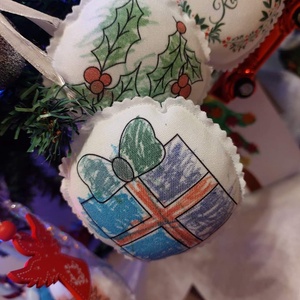 Színezhető karácsonyfa díszek 1-es csomag  - karácsony - karácsonyi lakásdekoráció - karácsonyfadíszek - Meska.hu
