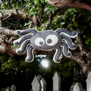 Pók formapárna  - otthon & életmód - dekoráció - halloween - halloweeni dekoráció - Meska.hu