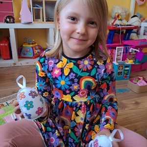 Húsvéti színezhető tojások 10db-os csomag - otthon & életmód - dekoráció - fali és függő dekoráció - függődísz - Meska.hu