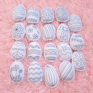 Húsvéti színezhető tojások 10db-os csomag - otthon & életmód - dekoráció - fali és függő dekoráció - függődísz - Meska.hu