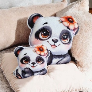 Panda szundipajti (formapárna, állatos párna, egyedi párna) - otthon & életmód - lakástextil - párna & párnahuzat - Meska.hu