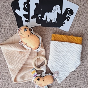 SzundiZoo szundikendő capybara - játék & sport - plüssállat & játékfigura - más figura - Meska.hu
