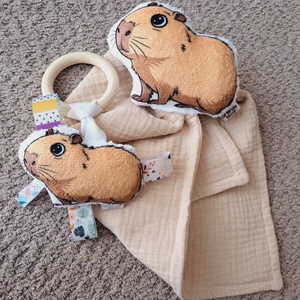 MiniCapybara - Babalátogató ajándékcsomag - játék & sport - babalátogató ajándékcsomag - Meska.hu