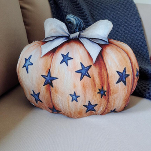 Őszi tök formapárna narancssárga , Otthon & Életmód, Dekoráció, Halloween, Halloweeni tök, Fotó, grafika, rajz, illusztráció, Varrás, MESKA