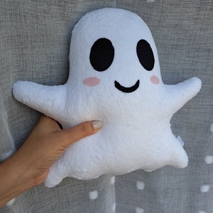 Cuki szellem formapárna  - otthon & életmód - dekoráció - halloween - halloweeni figurák - Meska.hu