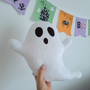 Szellem formapárna  - otthon & életmód - dekoráció - halloween - halloweeni figurák - Meska.hu