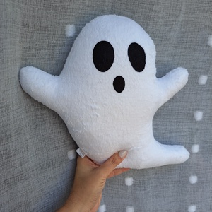 Szellem formapárna , Otthon & Életmód, Dekoráció, Halloween, Halloweeni figurák, Fotó, grafika, rajz, illusztráció, Varrás, MESKA