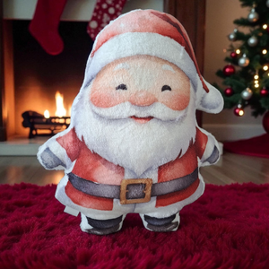 Télapó formapárna, Karácsony, Karácsonyi lakásdekoráció, Karácsonyi manók, figurák, Fotó, grafika, rajz, illusztráció, Varrás, MESKA