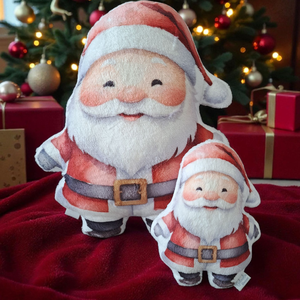 Télapó formapárna - karácsony - karácsonyi lakásdekoráció - karácsonyi manók, figurák - Meska.hu