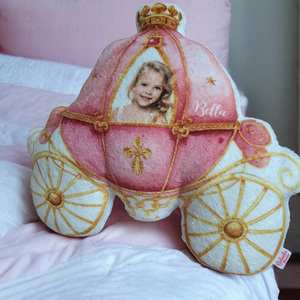 Hintó szundipajti - névvel is kérhető (formapárna, egyedi párna)  - baba - mama - babaszoba dekoráció - gyerek díszpárna - Meska.hu