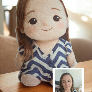 PlüssVagyok formapárna - saját fotó alapján - Meska.hu