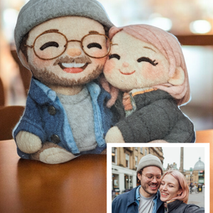 PlüssVagyok páros formapárna - saját fotó alapján - Meska.hu