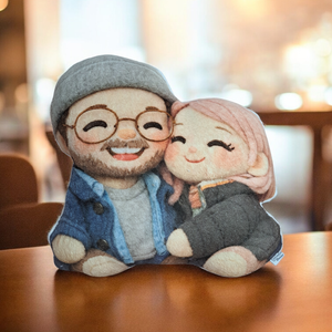 PlüssVagyok páros formapárna - saját fotó alapján - otthon & életmód - lakástextil - párna & párnahuzat - forma párna - Meska.hu