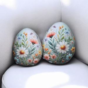 Tavaszmező húsvéti tojás párna - Meska.hu