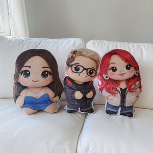 PlüssVagyok formapárna - saját fotó alapján - otthon & életmód - lakástextil - párna & párnahuzat - forma párna - Meska.hu