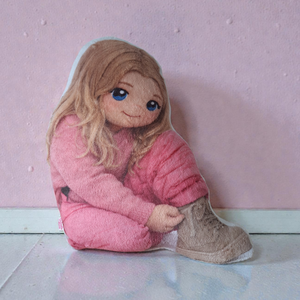 PlüssVagyok formapárna - saját fotó alapján - otthon & életmód - lakástextil - párna & párnahuzat - forma párna - Meska.hu