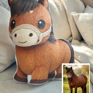 PlüssVagyok állatos formapárna - saját fotó alapján, Otthon & Életmód, Lakástextil, Párna & Párnahuzat, Forma párna, Fotó, grafika, rajz, illusztráció, Varrás, MESKA