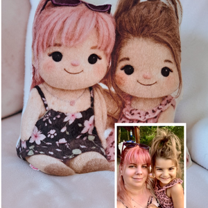 Anyák napi formapárna - plüssös hatású grafikával fotó alapján - Meska.hu