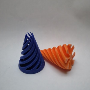 Spirál Kúp Fidget Toy - Stresszoldó (3D nyomtatott) - játék & sport - készségfejlesztő és logikai játék - szín és formaválogató játékok - Meska.hu