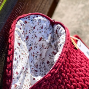 Gisey Piros crossbody - táska & tok - kézitáska & válltáska - vállon átvethető táska - Meska.hu