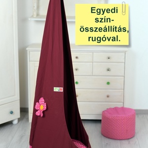 GitaMom PREMIUM csepphinta design anyaggal virággal - játék & sport - hinta & kerti játék - Meska.hu