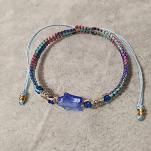 Csillagos gitárgyöngy karkötő - ékszer - karkötő - fonott karkötő - Meska.hu