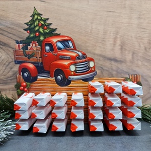 Adventi naptár kinder csokihoz - karácsony - adventi díszek - adventi naptár - Meska.hu