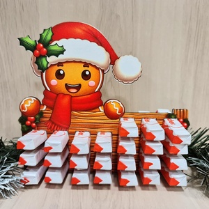 Adventi naptár kinder csokihoz - karácsony - adventi díszek - adventi naptár - Meska.hu