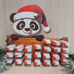 Adventi naptár kinder csokihoz - karácsony - adventi díszek - adventi naptár - Meska.hu