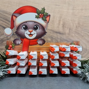 Adventi naptár kinder csokihoz - Meska.hu