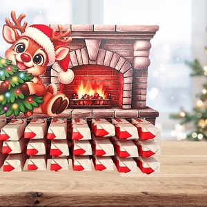 Adventi naptár kinder csokihoz - karácsony - adventi díszek - adventi naptár - Meska.hu