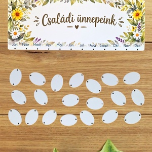 Családi öröknaptár - Meska.hu