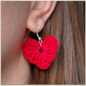 Horgolt fülbevaló -  - Meska.hu