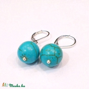 Valódi türkiz fülbevaló -  - Meska.hu
