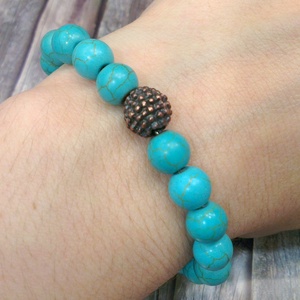 Valódi türkiz karkötő -  - Meska.hu