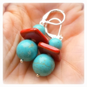 Valódi türkiz füli - Meska.hu