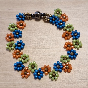 Gyöngykarkötő mágneses kapoccsal - ékszer - karkötő - gyöngyös karkötő - Meska.hu