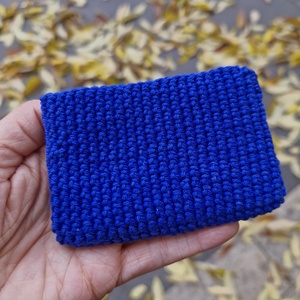 Horgolt kártyatartó - táska & tok - pénztárca & más tok - kártyatartó & irattartó - Meska.hu