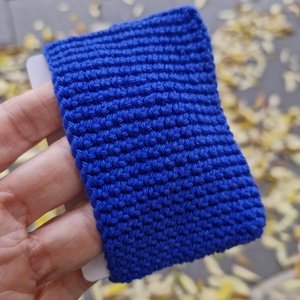 Horgolt kártyatartó - táska & tok - pénztárca & más tok - kártyatartó & irattartó - Meska.hu